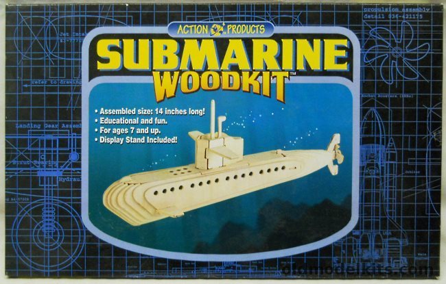 Action Products Submarine plastic model kit